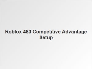 Advanced Setup for Competitive Advantage in Roblox 483