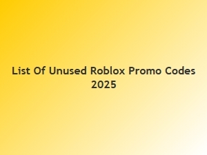 List of Unused Roblox Promo Codes
